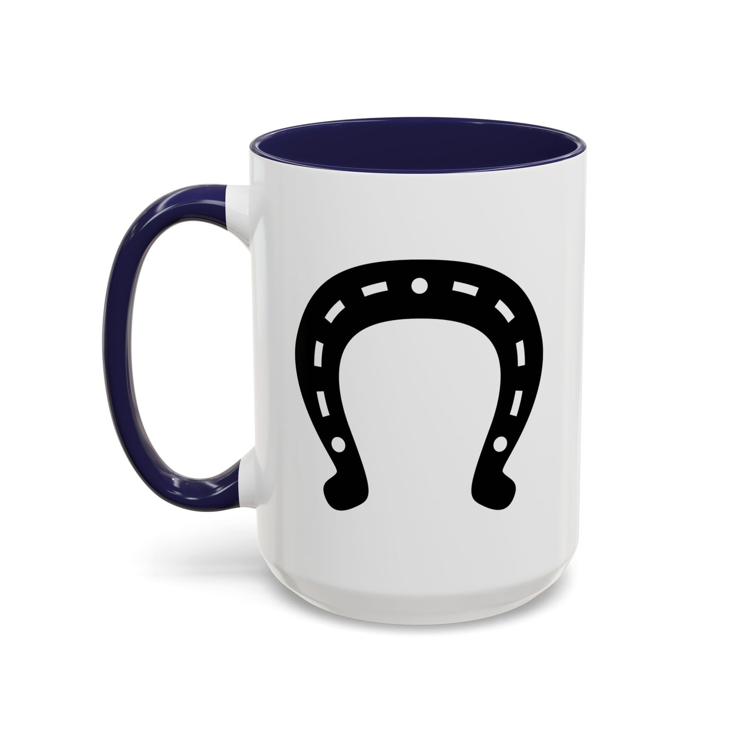Accent Coffee Mug (11, 15oz) - Horseshoe X 300