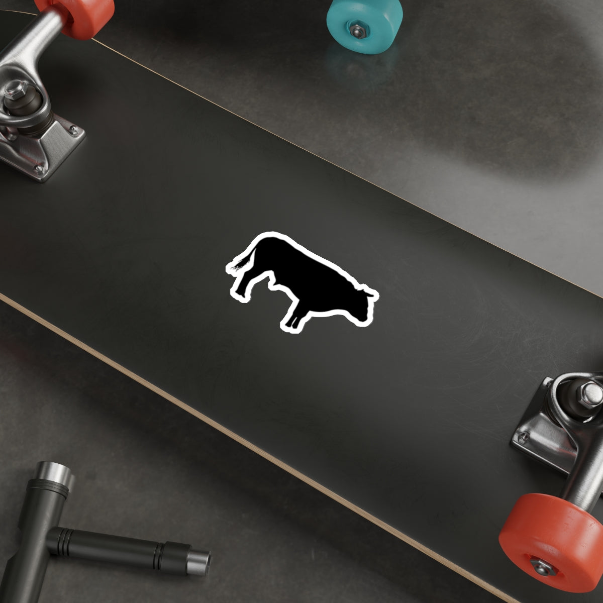 Die-cut stickers - Bull - Silhouette