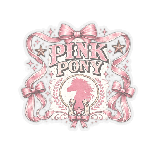 Kiss-Cut Sticker — Pink Pony Club