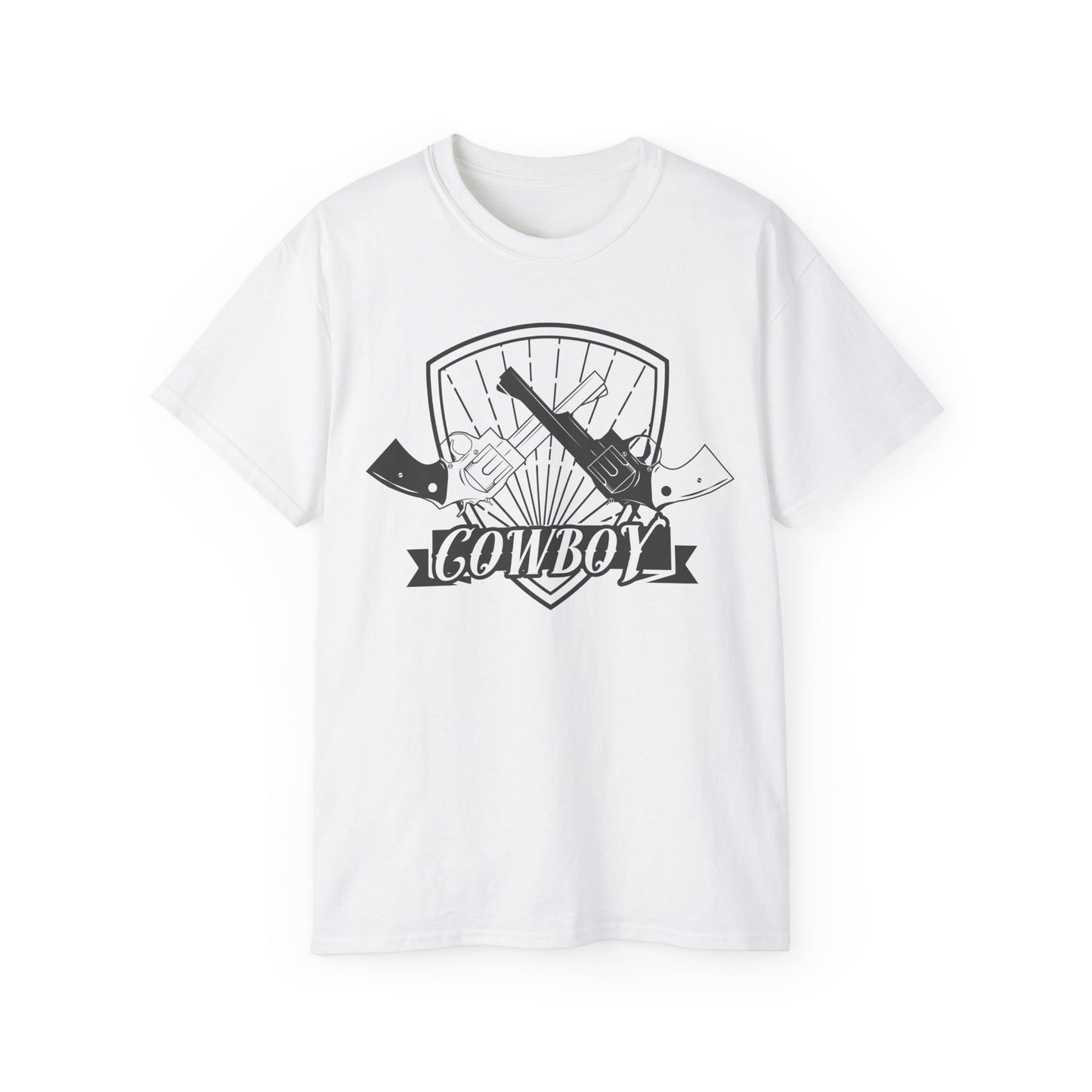 Unisex Ultra Cotton Tee - Cowboy Rifles