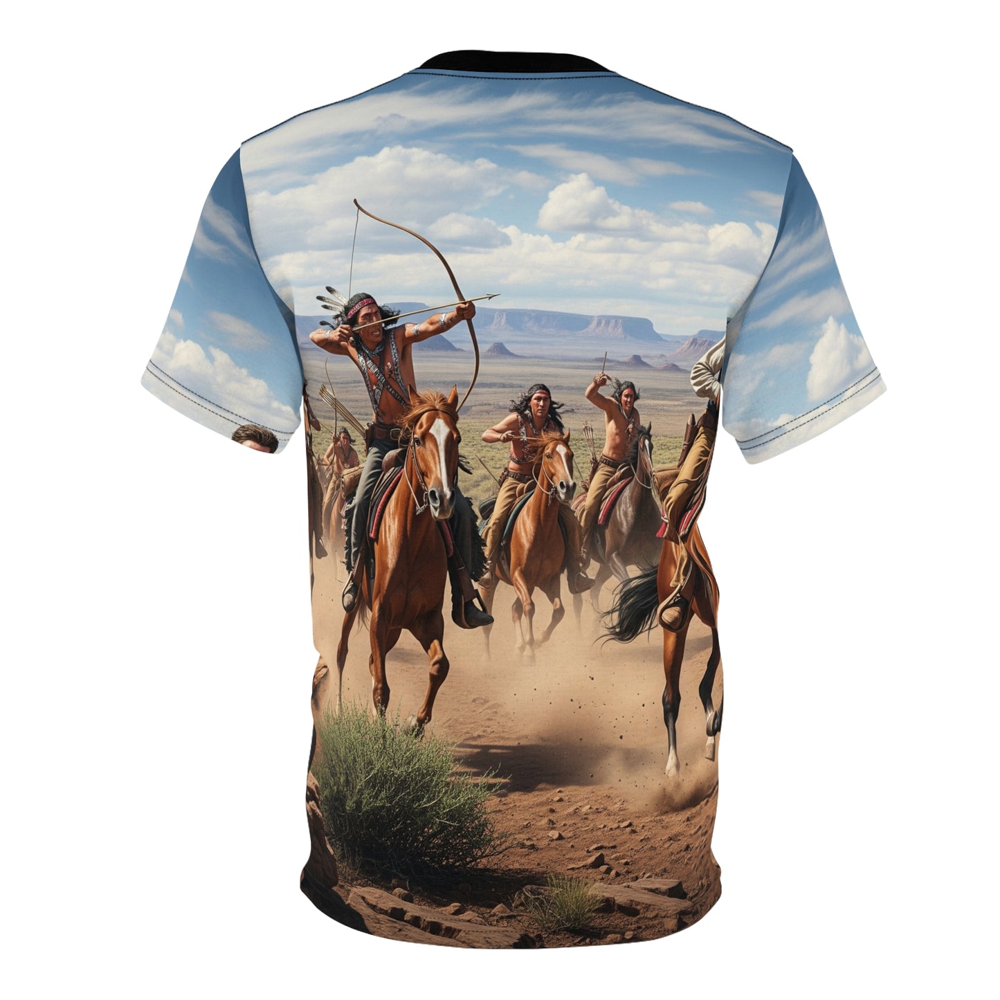 All Over Print Pony Express Escape Tee