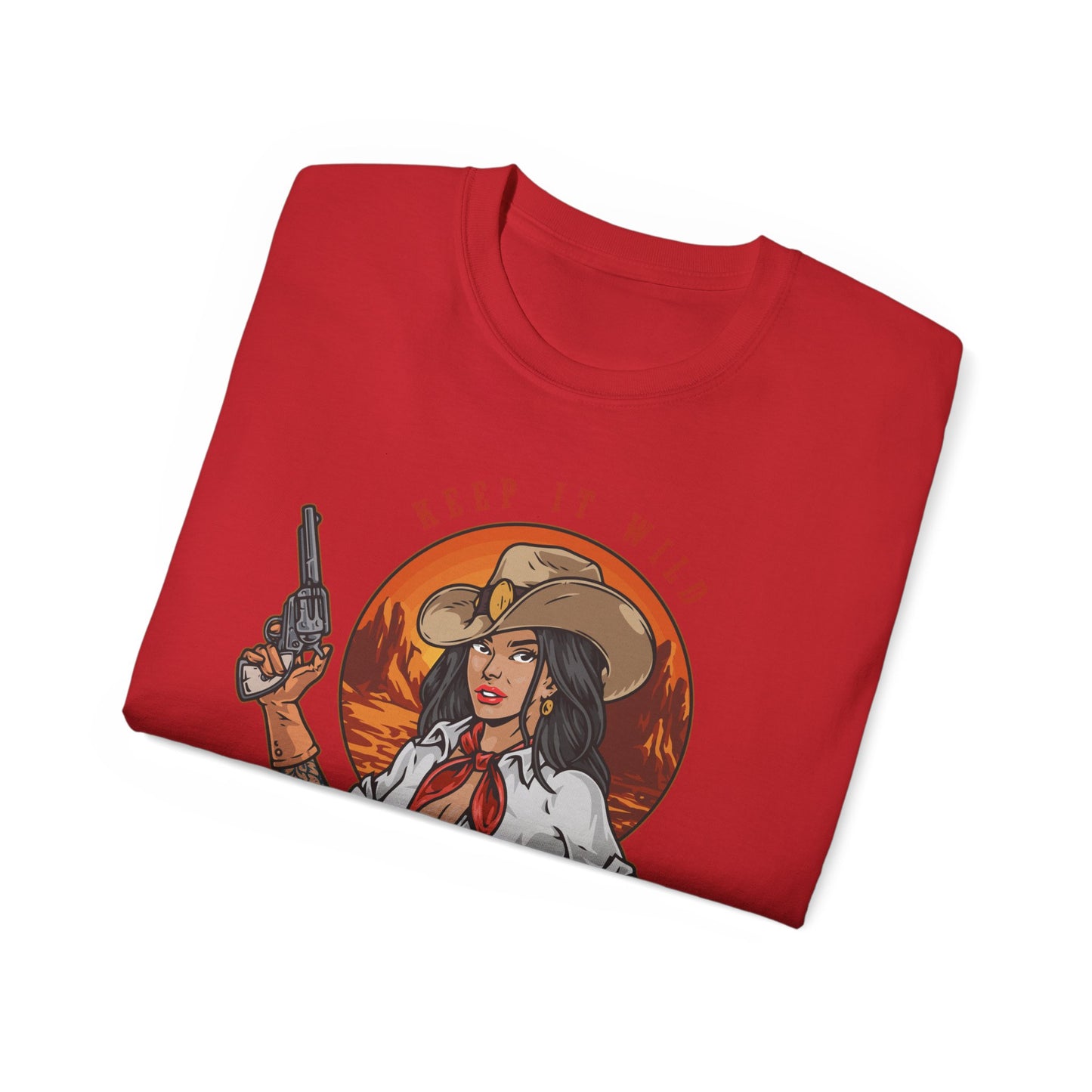 Unisex Ultra Cotton Tee - Keep It Wild - Spirit of Freedom