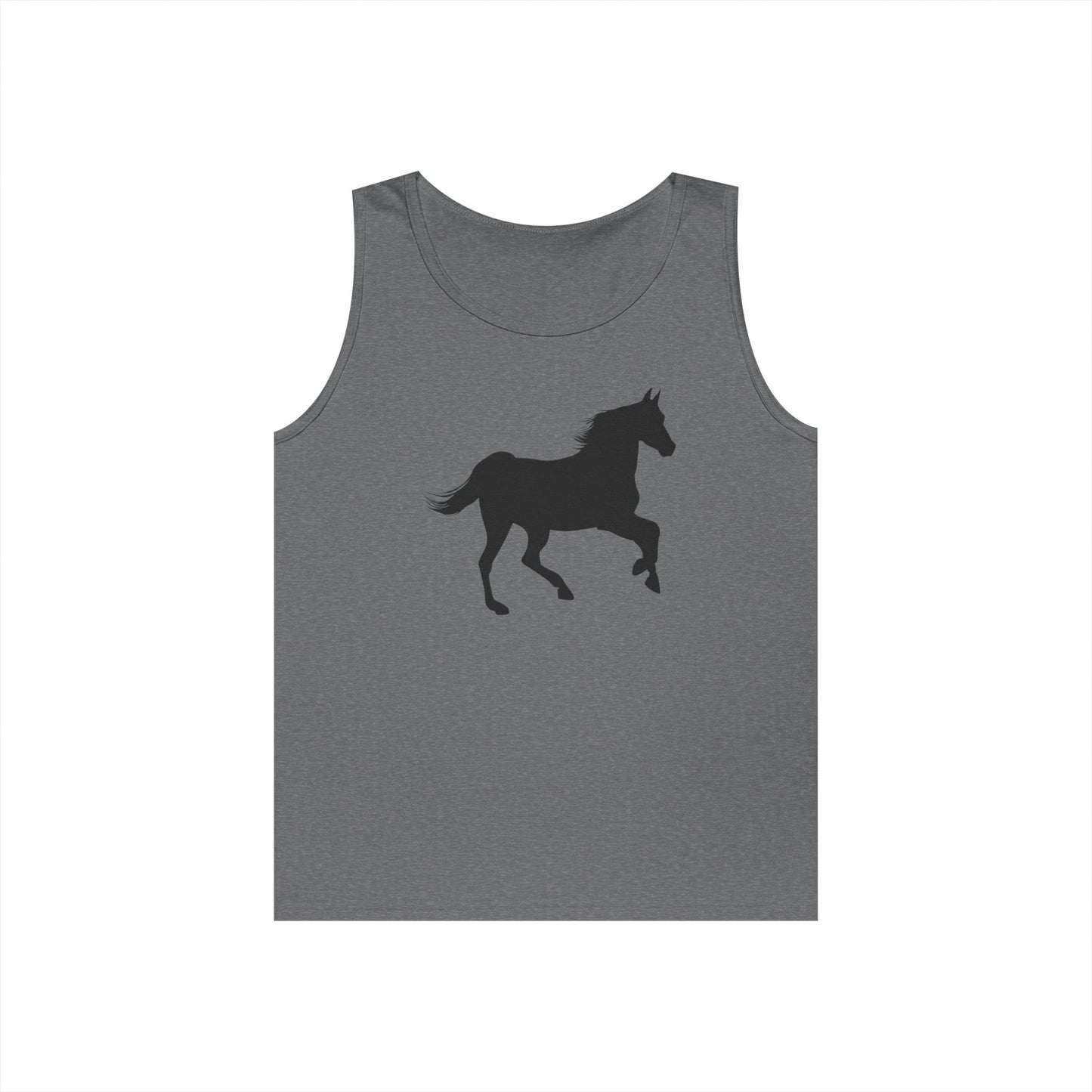 Unisex Heavy Cotton Tank Top - Wild Horse - Prancing X 300