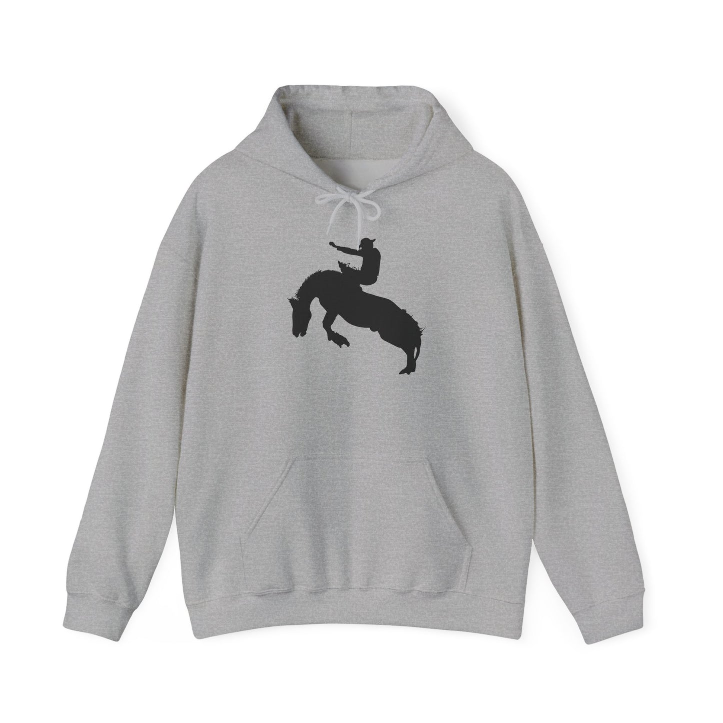 Unisex Hoodie - Augusta - Rodeo - Silhouette