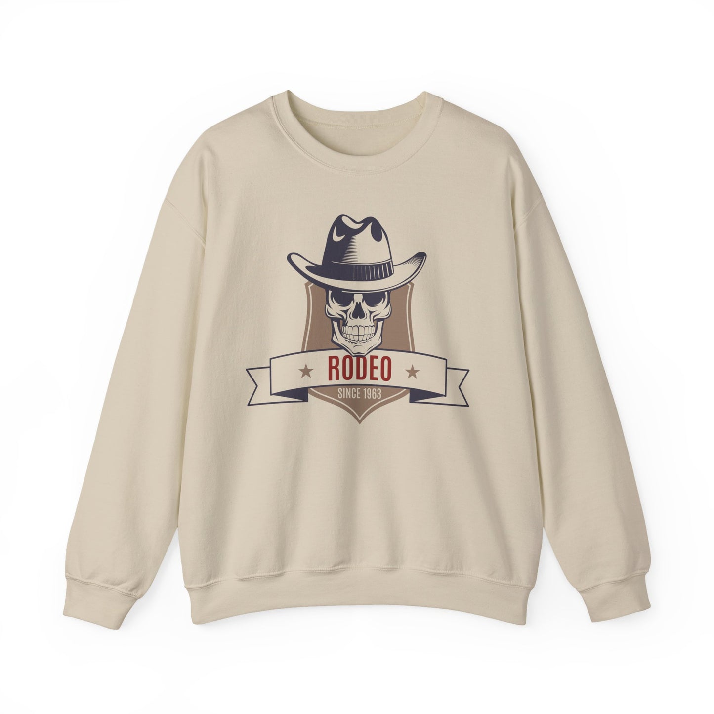 Crewneck Sweatshirt - Rodeo - Western Cowboy