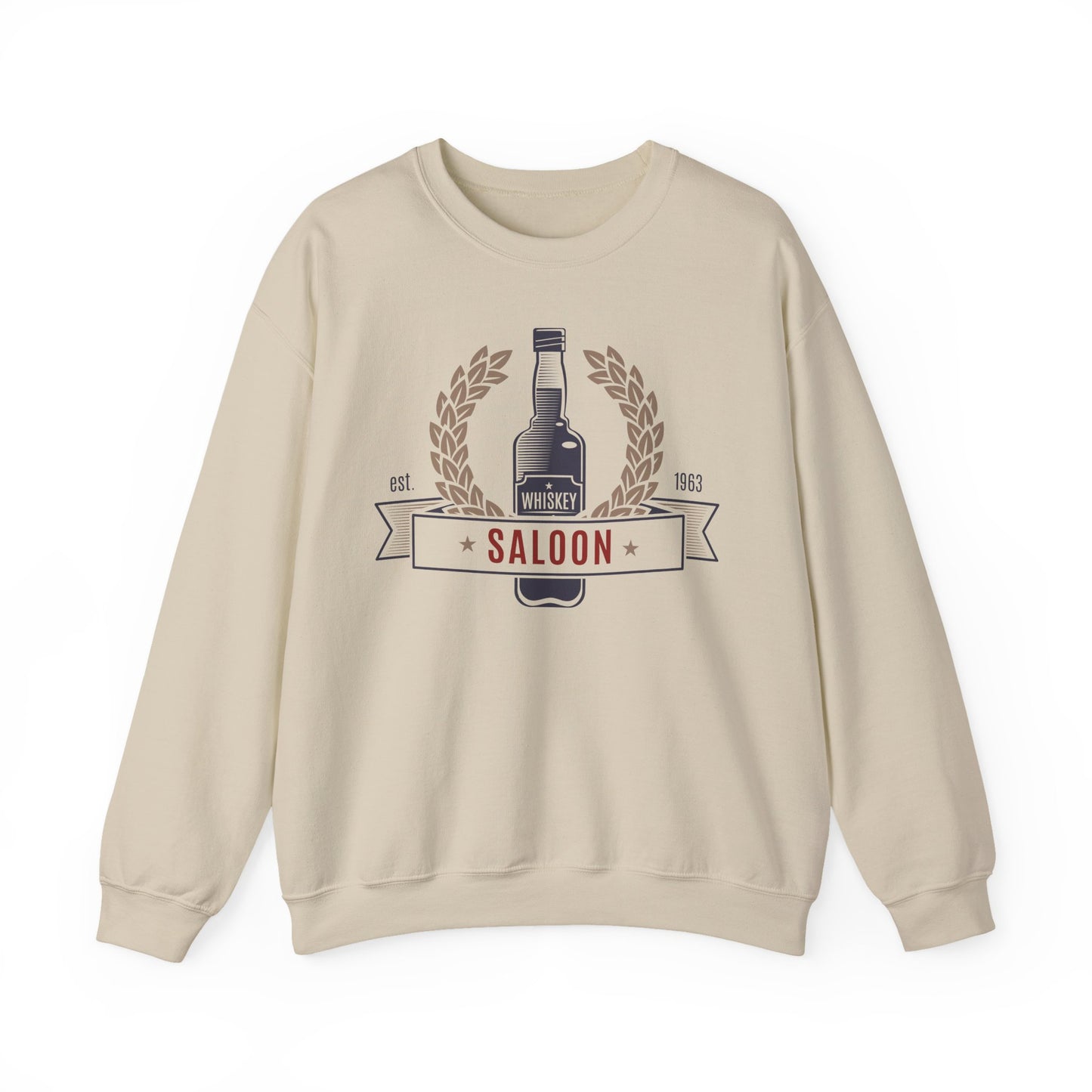 Crewneck Sweatshirt - Saloon - Whiskey