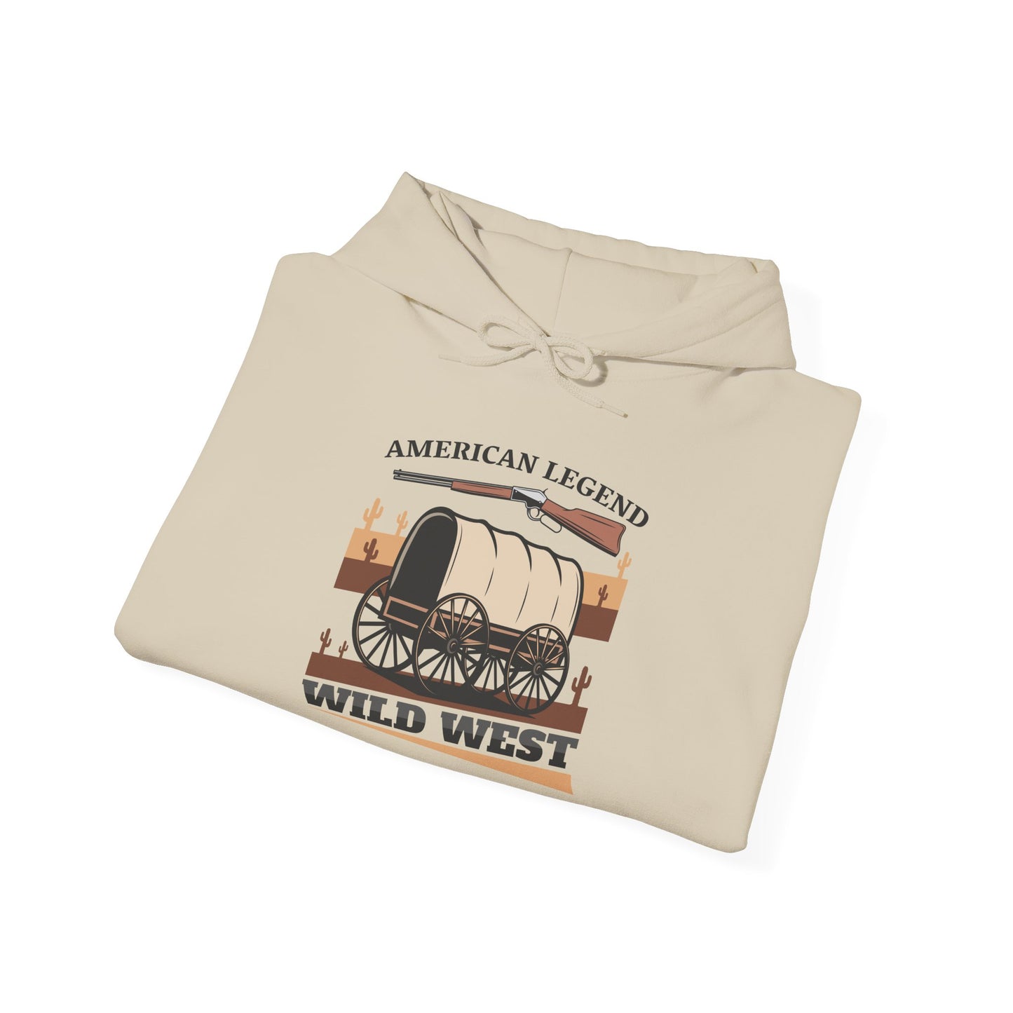 Unisex Hoodie - American Legend - Wild West
