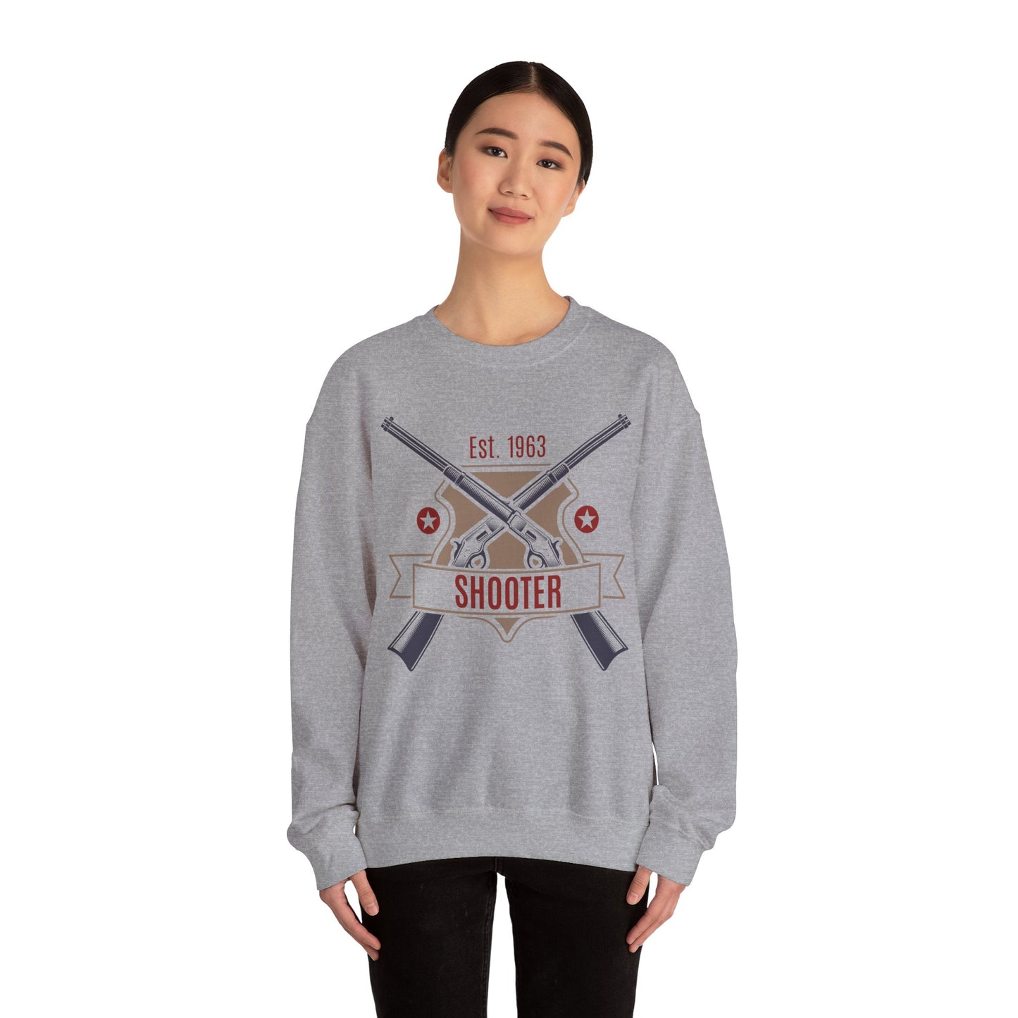 Crewneck Sweatshirt - Shooter - Revolver