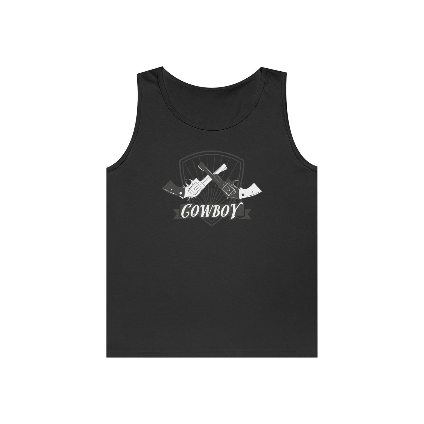 Unisex Heavy Cotton Tank Top - Cowboy Rifles