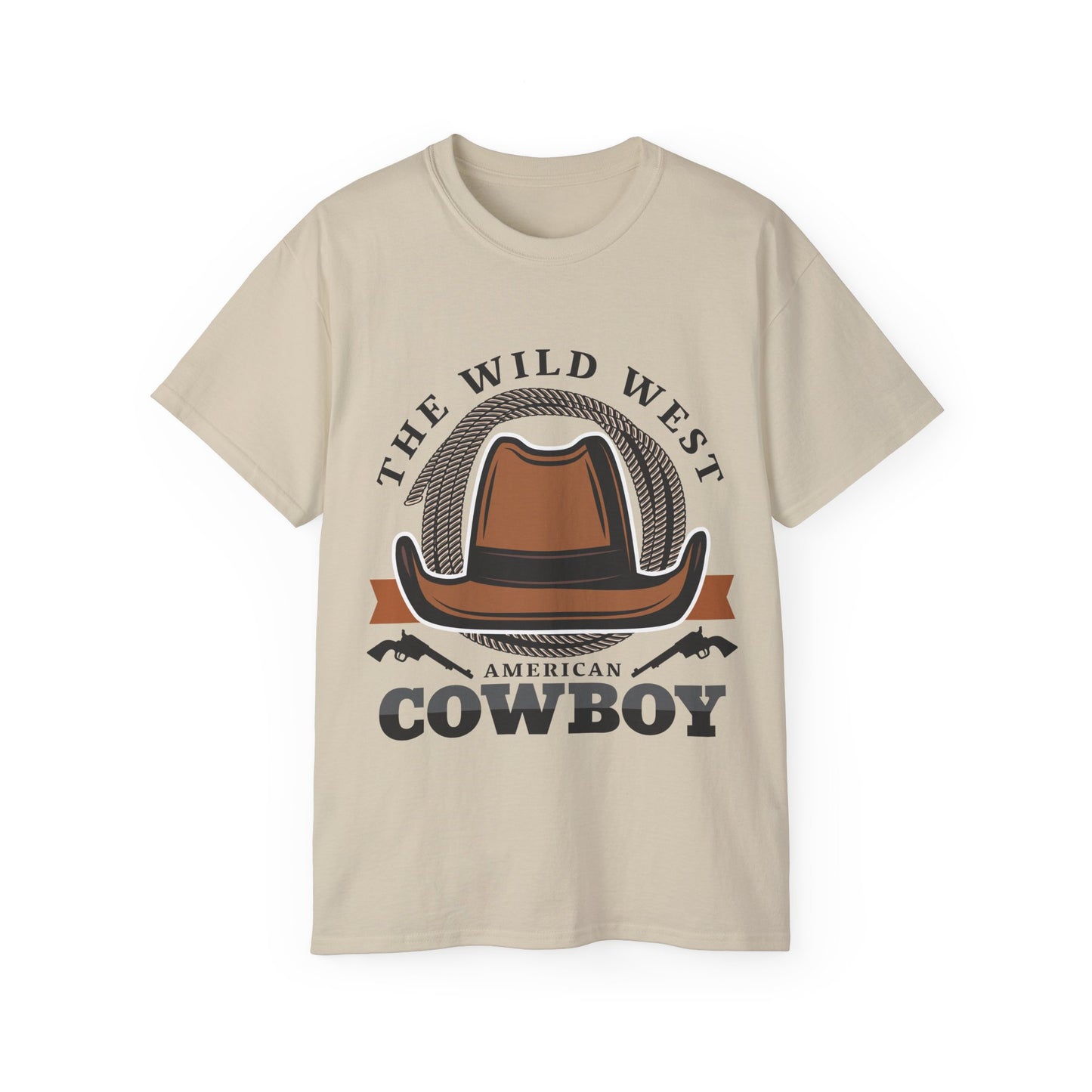 Unisex Ultra Cotton Tee - The Wild West - American Cowboy
