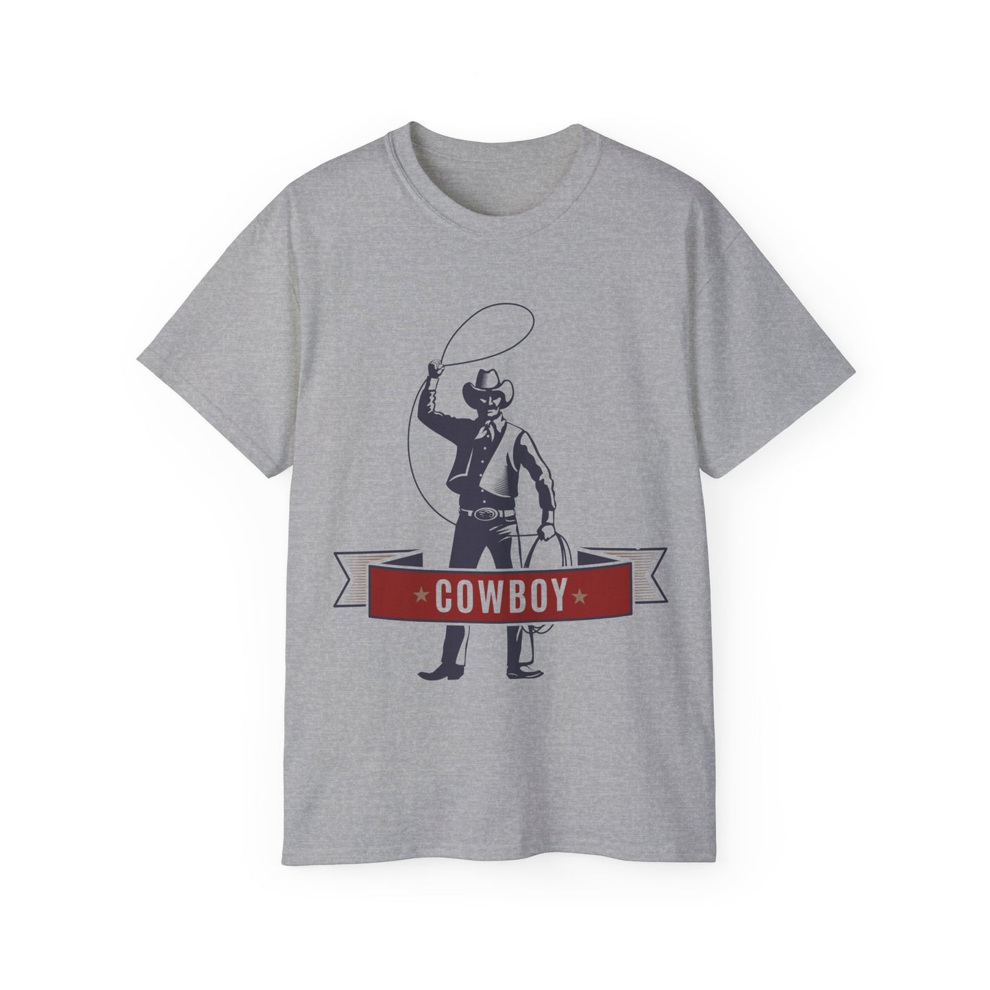 Unisex Ultra Cotton Tee - Cowboy - The Wild West