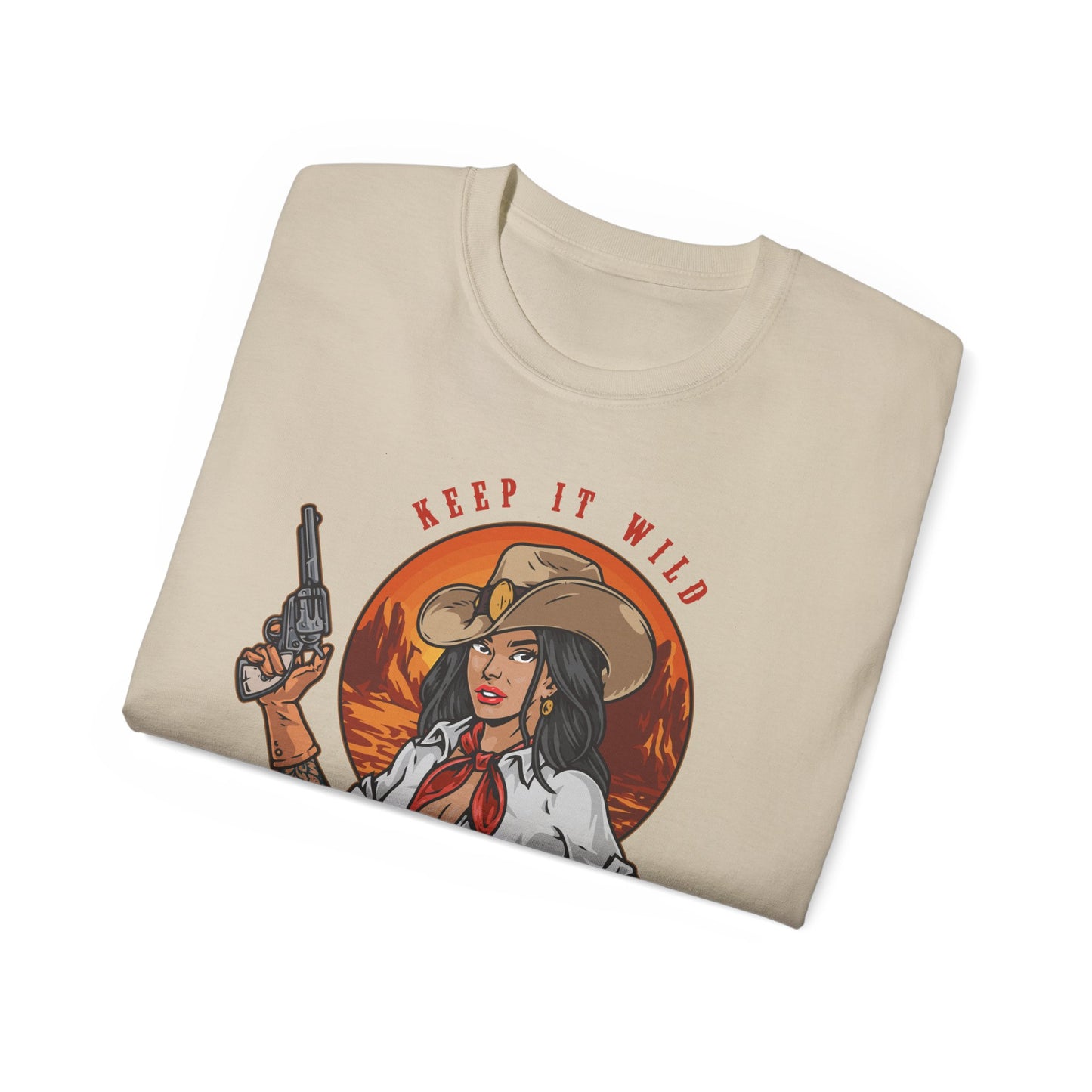 Unisex Ultra Cotton Tee - Keep It Wild - Spirit of Freedom
