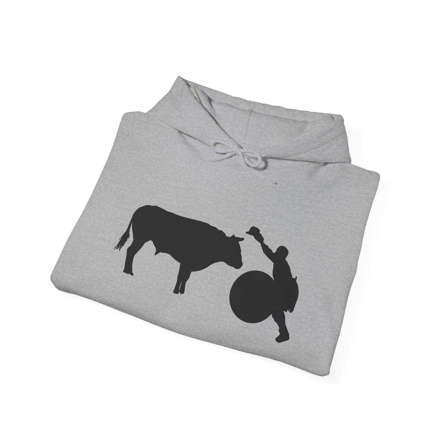 Unisex Hoodie - Clown and Bull - Silhouette - V2