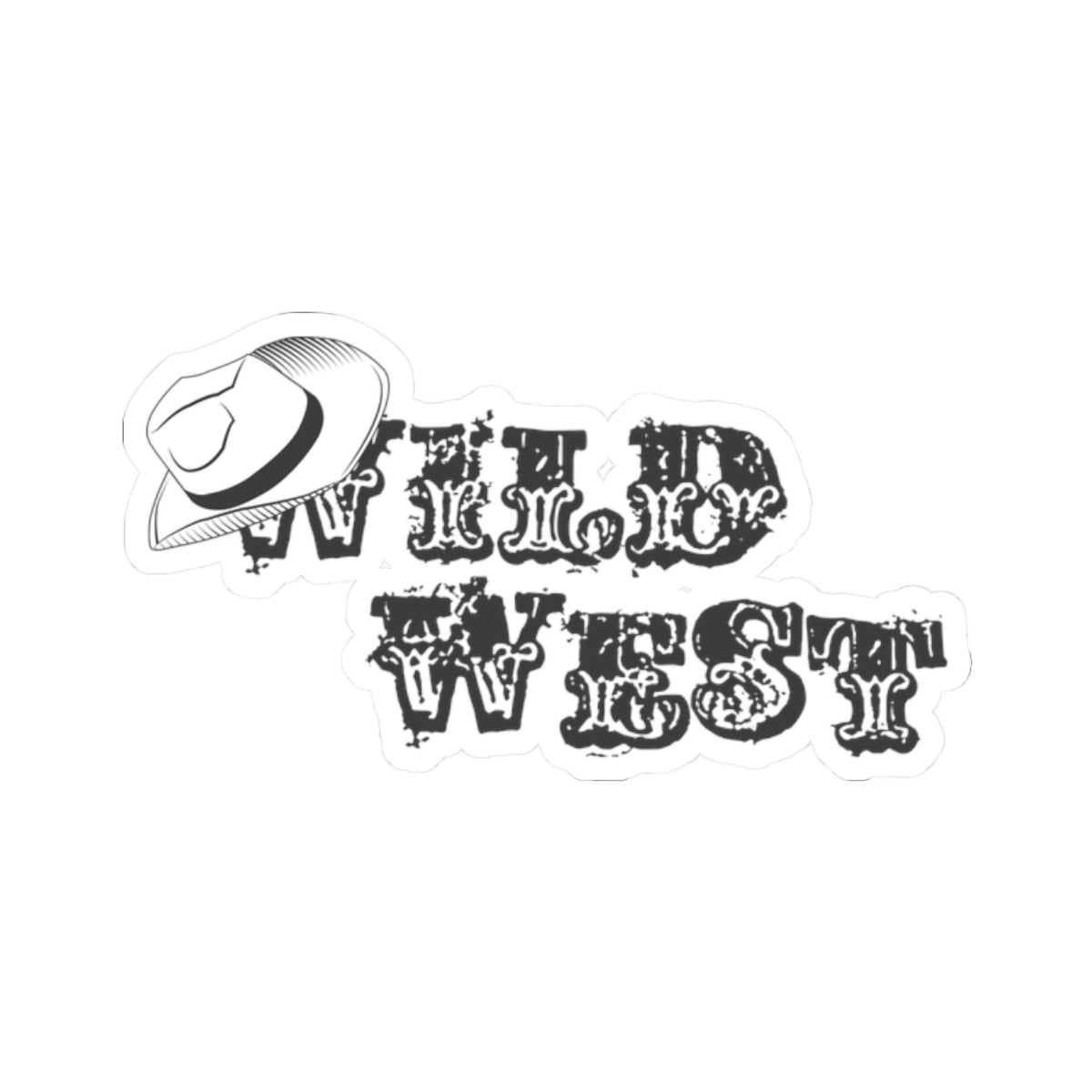 Kiss-Cut Stickers - Wild West Hat