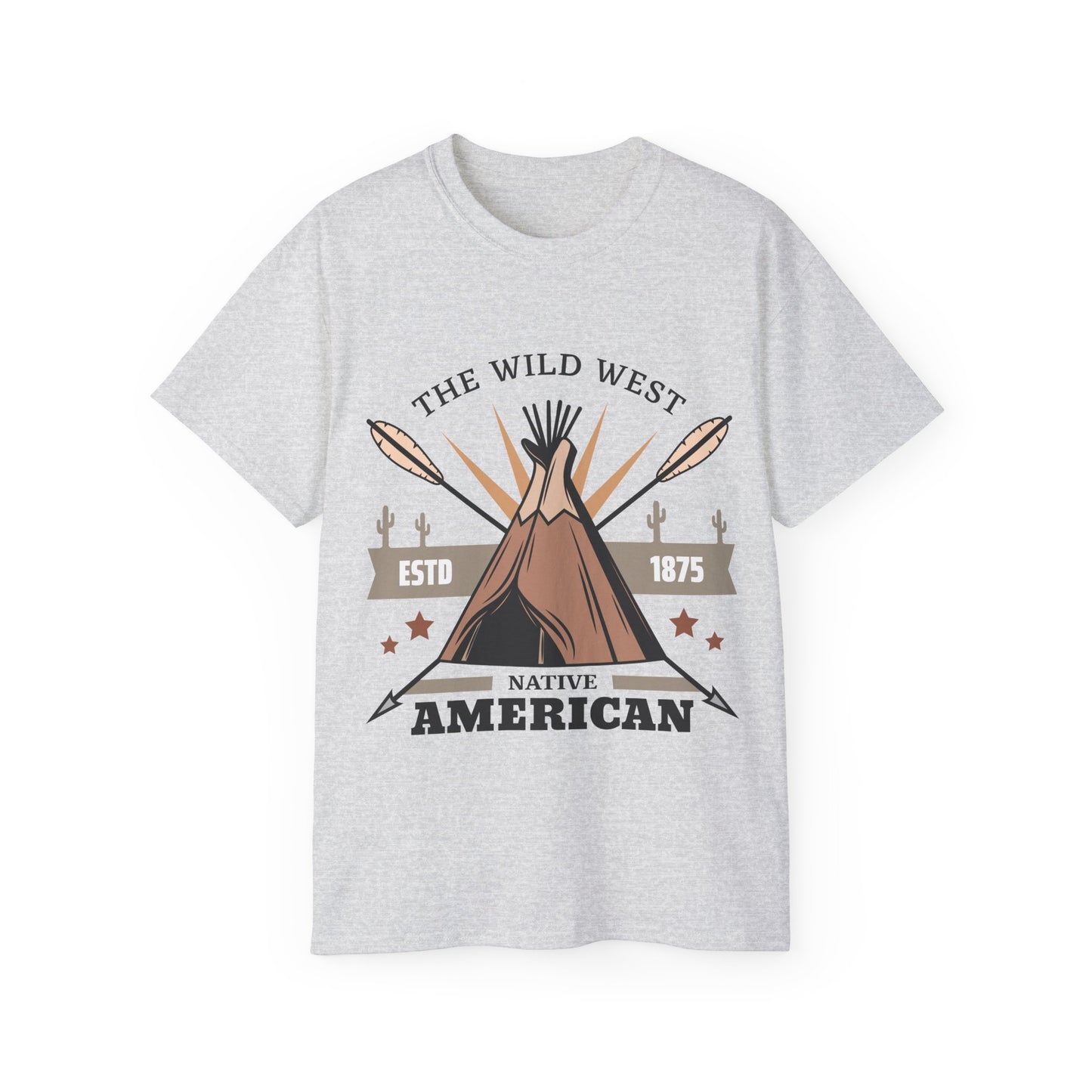 Unisex Ultra Cotton Tee - The Wild West - Native American