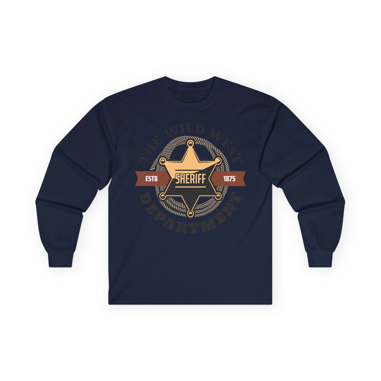 Unisex Ultra Cotton Long Sleeve Tee - Sheriff Depart