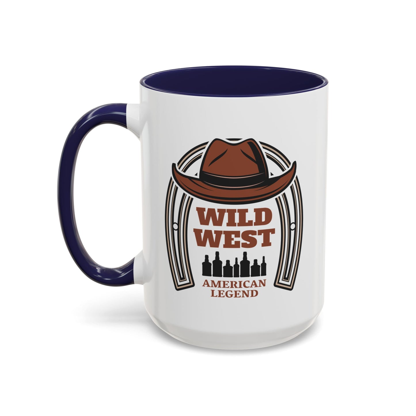 Accent Coffee Mug (11, 15oz) - Wild West - American Legend