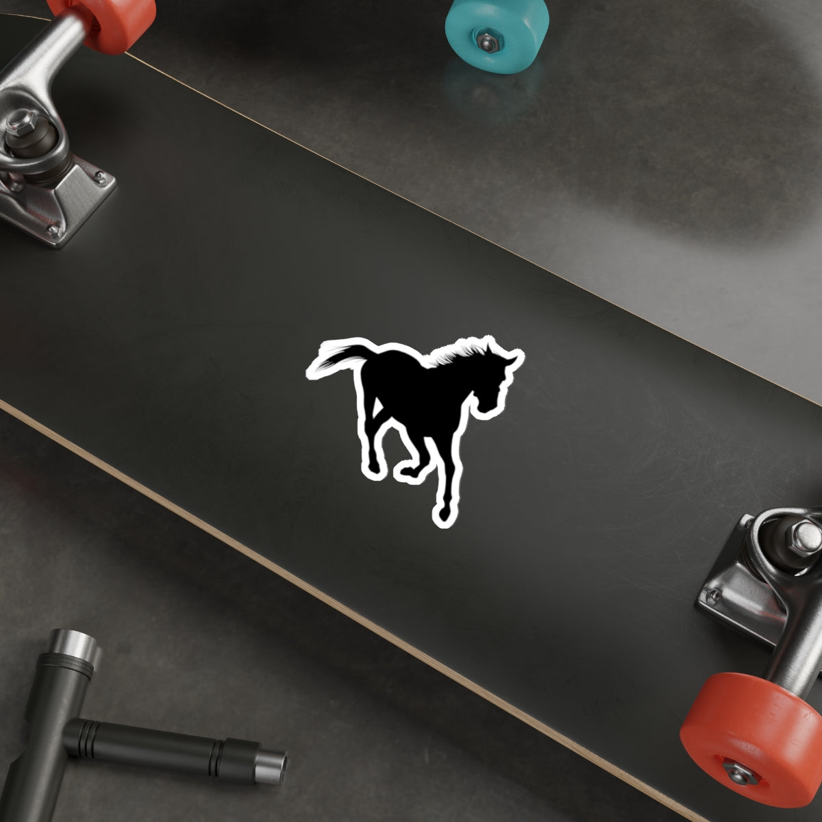 Die-cut stickers - Wild Horse - Running Leaning Left X 300