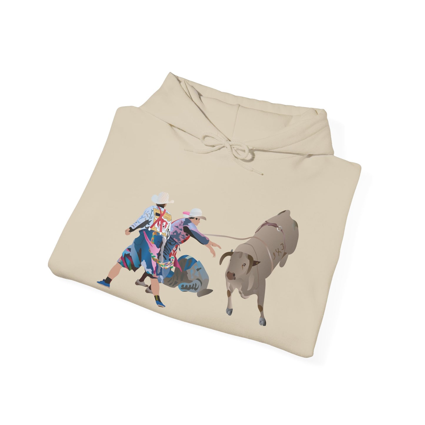 Unisex Hoodie - Clowns and Bull