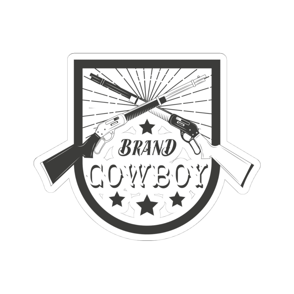 Kiss-Cut Stickers - Brand Cowboy