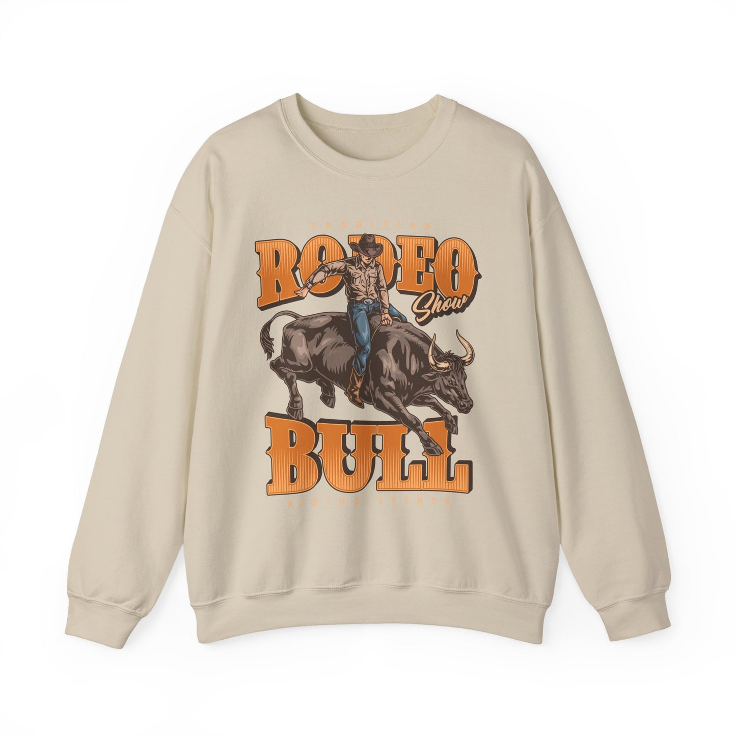 Crewneck Sweatshirt - Tradition Rodeo Show - Bull Riding Events