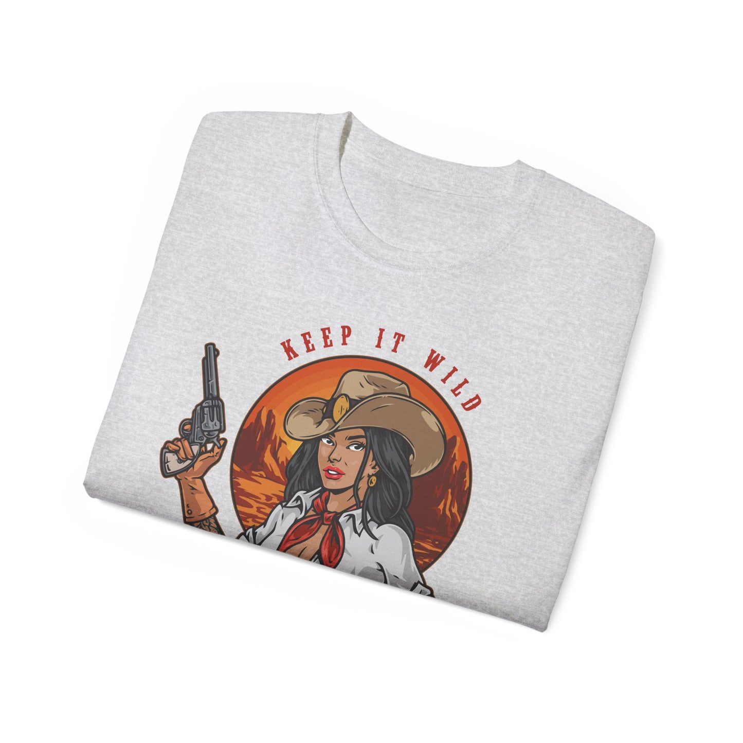 Unisex Ultra Cotton Tee - Keep It Wild - Spirit of Freedom