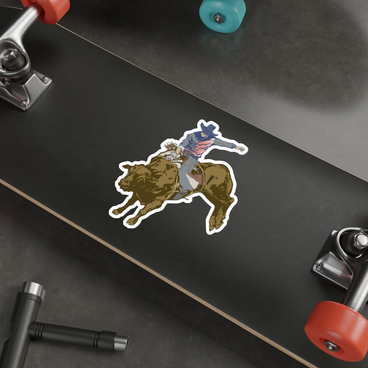 Die-cut stickers - Cowboy - Rodeo