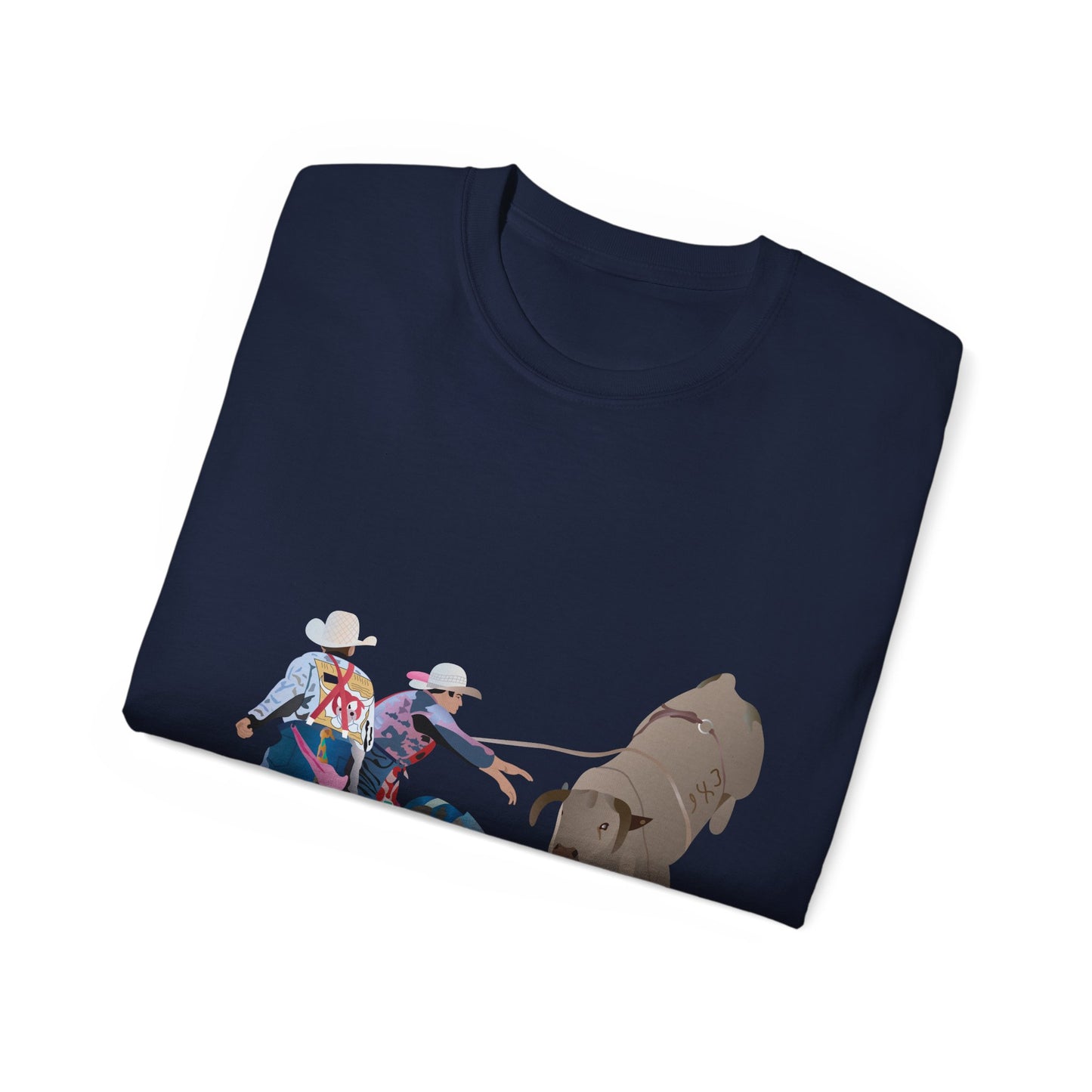 Unisex Ultra Cotton Tee - Clowns and Bull