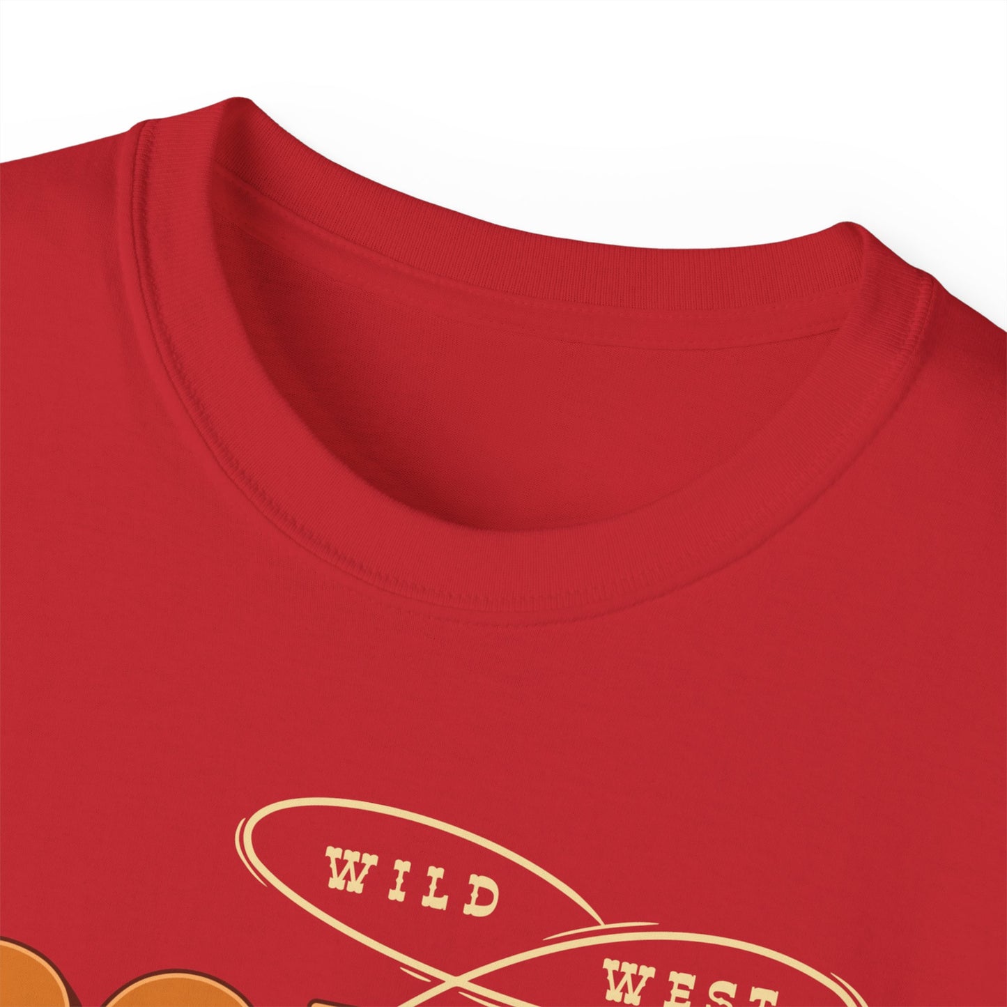 Unisex Ultra Cotton Tee - Wild West - Houston, Texas - American Rodeo Cowboy