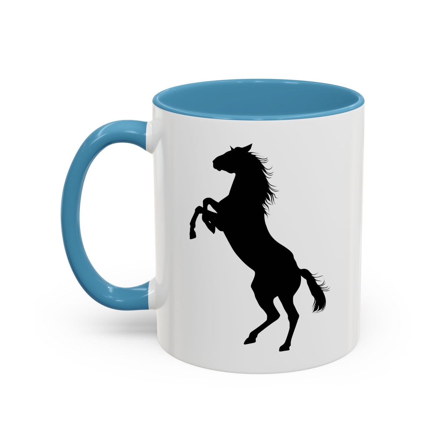 Accent Coffee Mug (11, 15oz) - Wild Horse - Standing 2 Feet X 300
