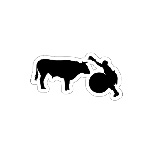 Die-cut stickers - Clown and Bull - Silhouette - V2