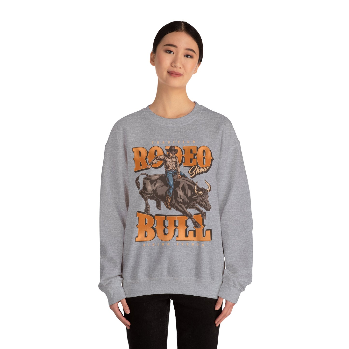 Crewneck Sweatshirt - Tradition Rodeo Show - Bull Riding Events