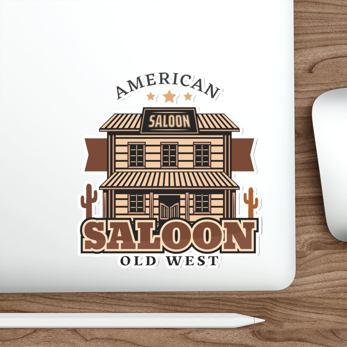 Die-cut stickers - American Cowboy - Saloon - Wild West