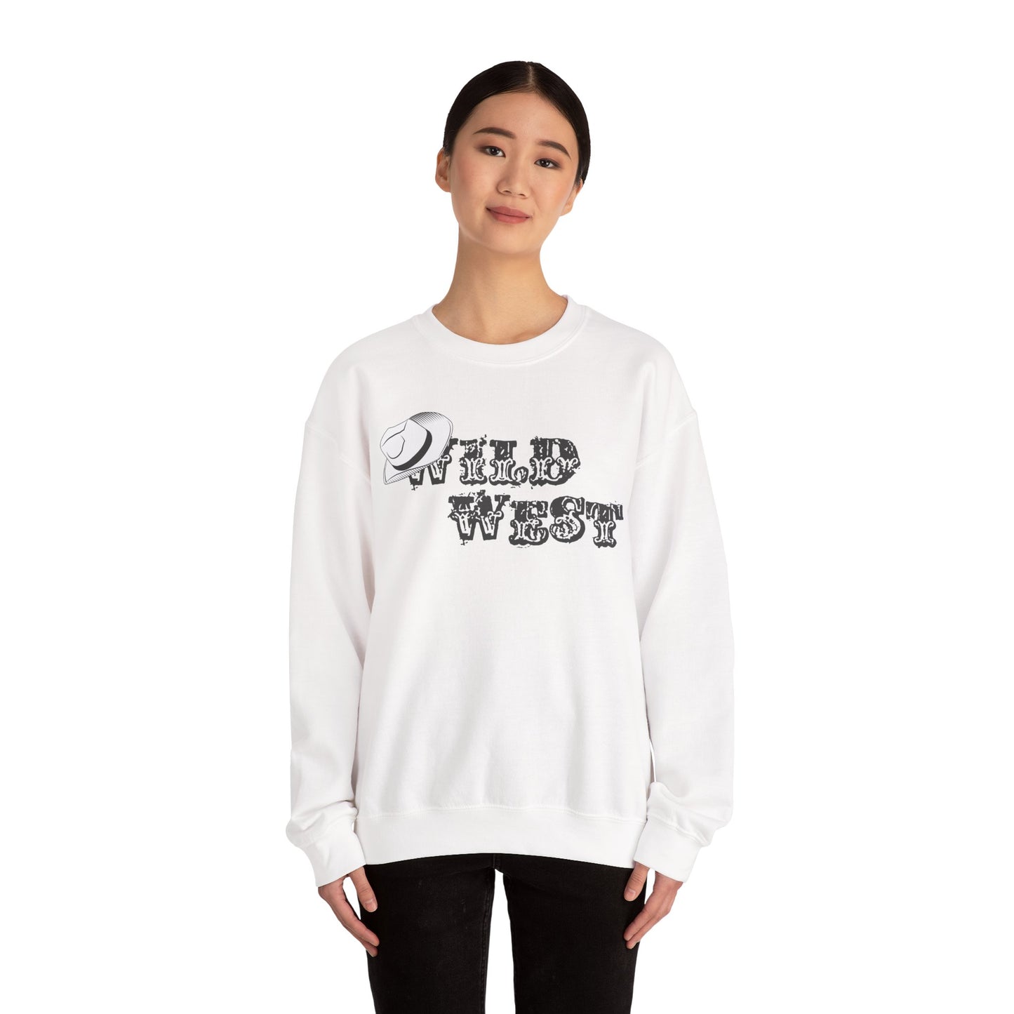 Crewneck Sweatshirt - Wild West Hat