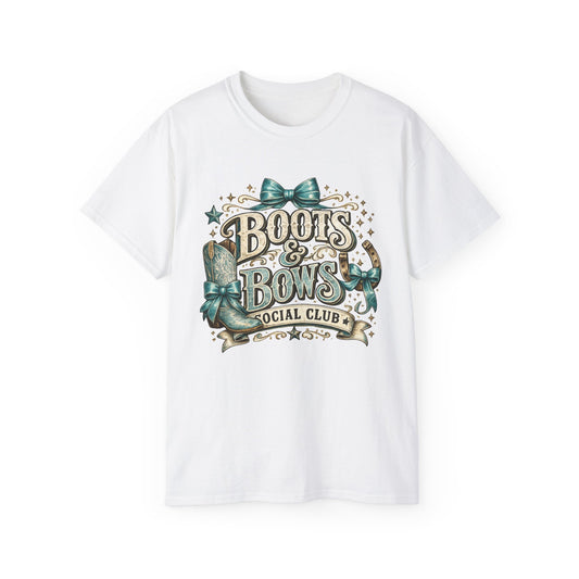 T-Shirt - Boots and bows