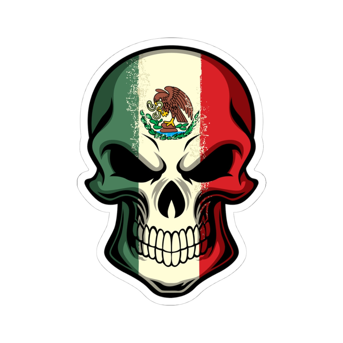 Kiss-Cut Stickers - Mexican Skull