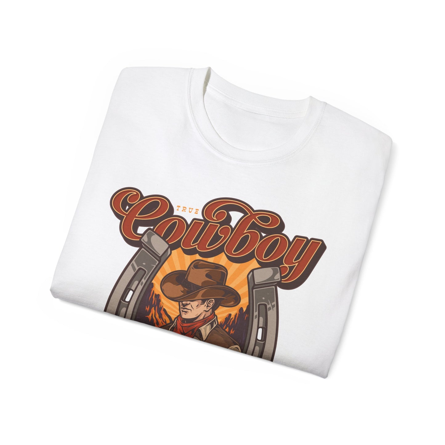 Unisex Ultra Cotton Tee - True Cowboy - Real Wild West