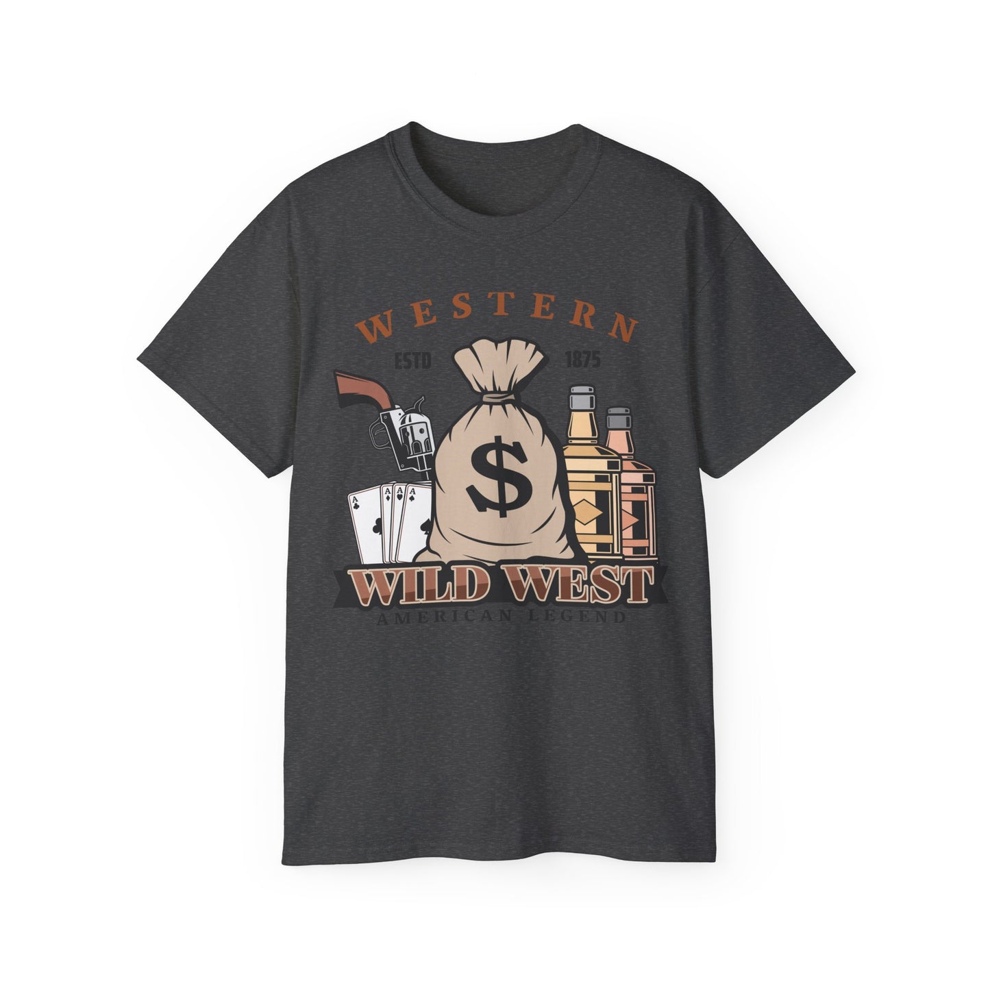 Unisex Ultra Cotton Tee - Western - Wild West - American Legend