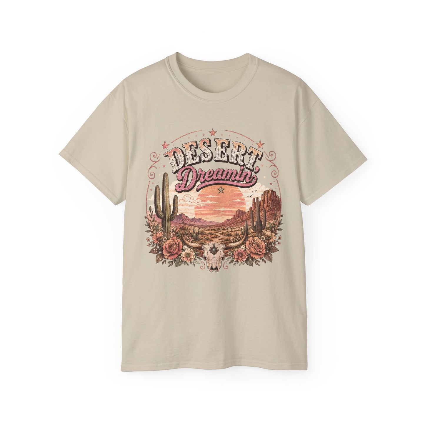 T-Shirt - Desert dreamin' in vintage hues