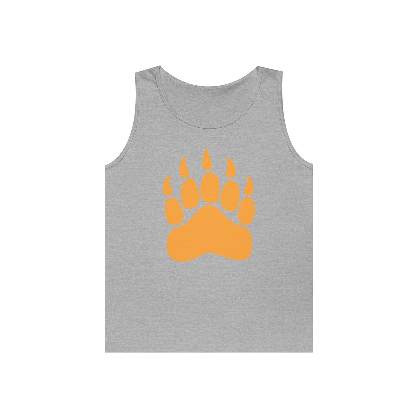 Unisex Heavy Cotton Tank Top - Bear Paw