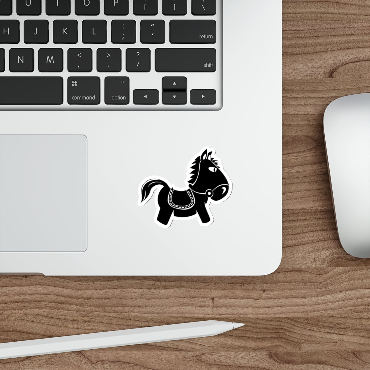 Die-cut stickers - Kids Rocking Horse X 300