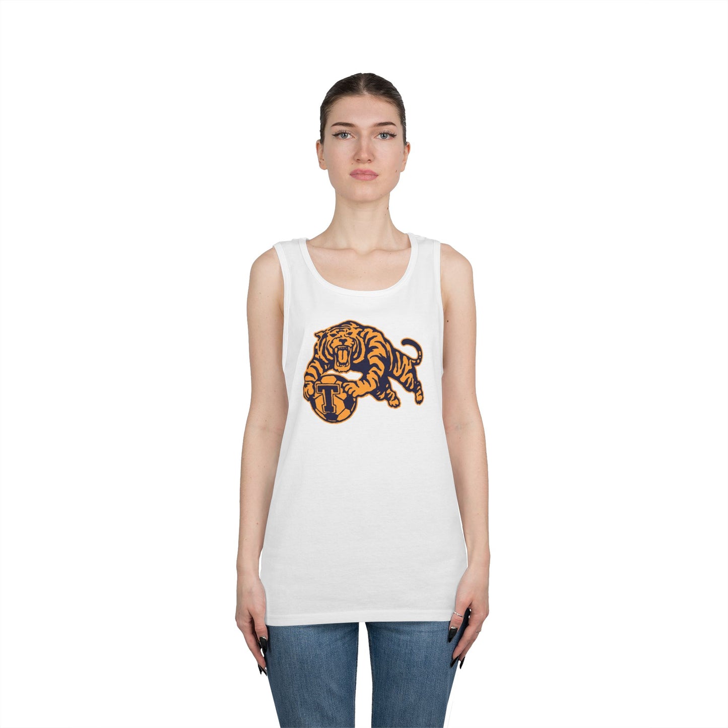 Unisex Heavy Cotton Tank Top - Tiger