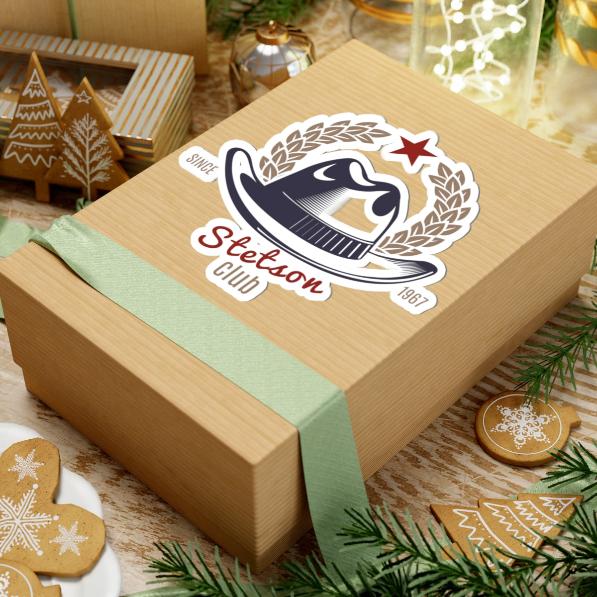 Kiss-Cut Stickers - Stetson Club