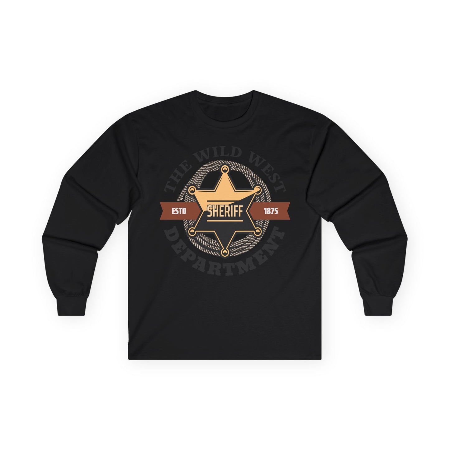 Unisex Ultra Cotton Long Sleeve Tee - Sheriff Depart