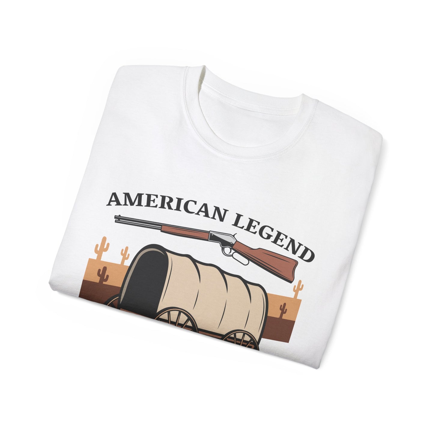 Unisex Ultra Cotton Tee - American Legend - Wild West