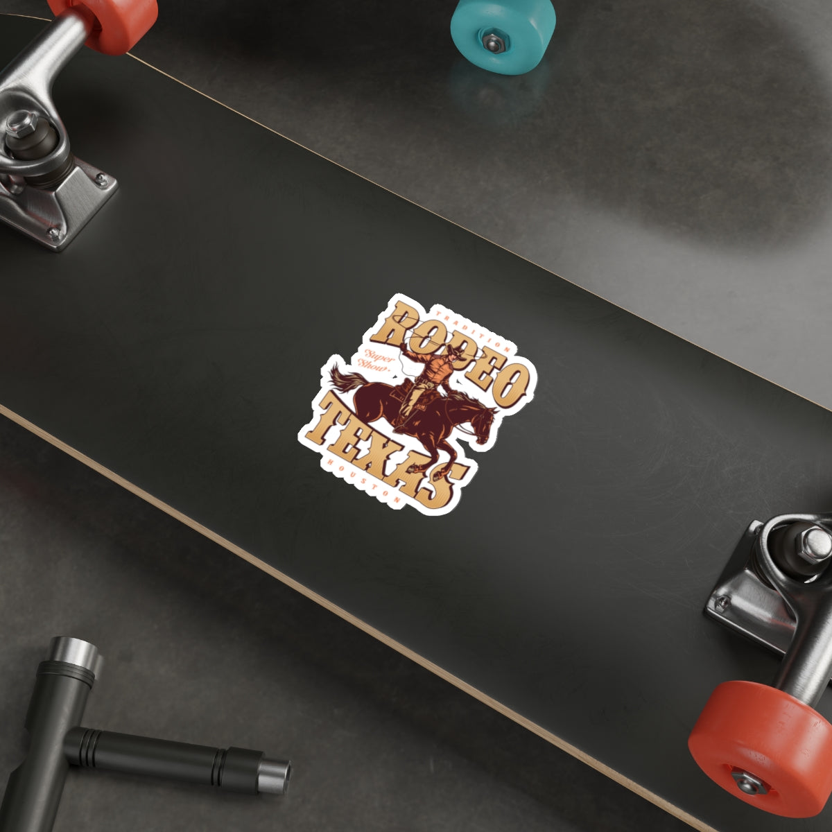 Die-cut stickers - Tradition Rodeo Super Show - Houston, Texas