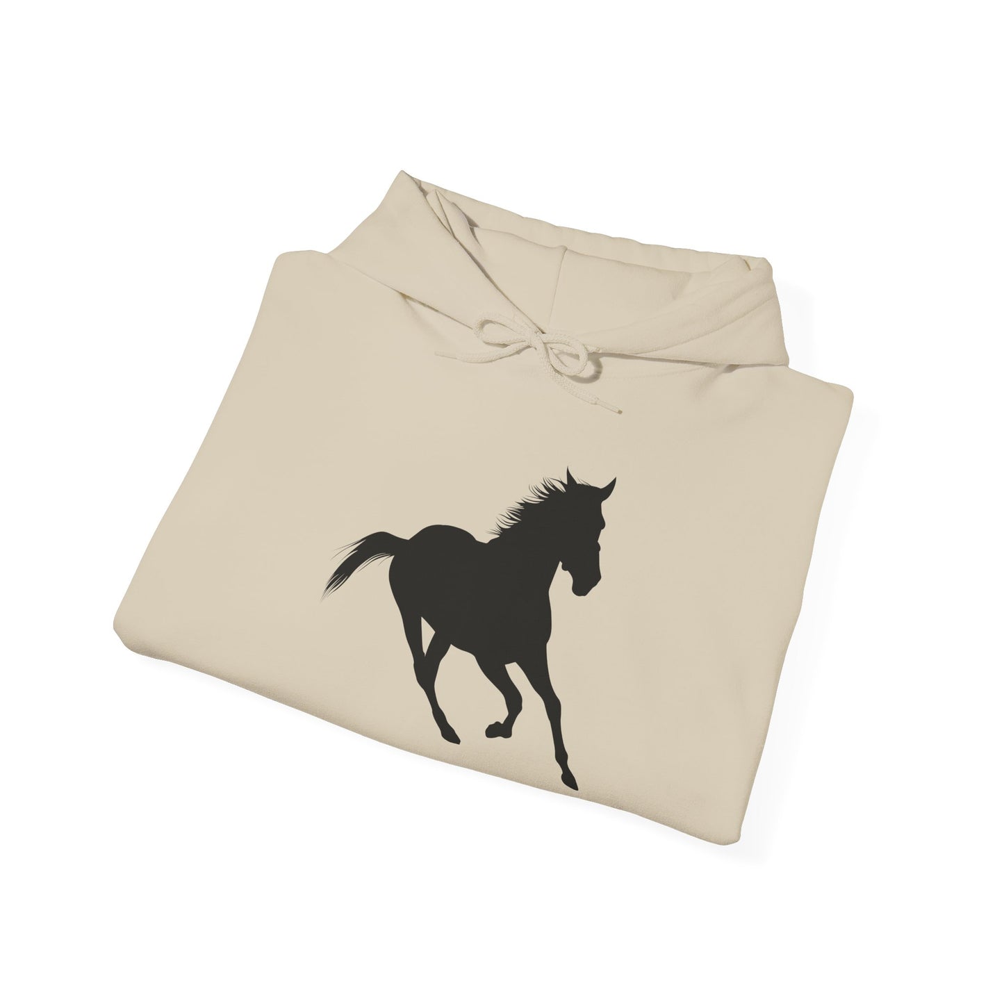 Unisex Hoodie - Wild Horse - Running Leaning Left X 300