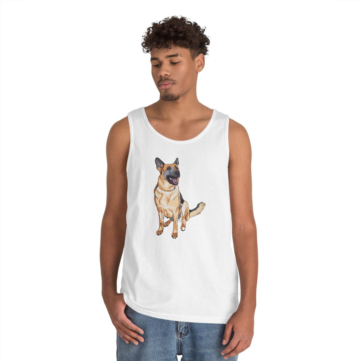 Unisex Heavy Cotton Tank Top - Cowboys Friend - Duke
