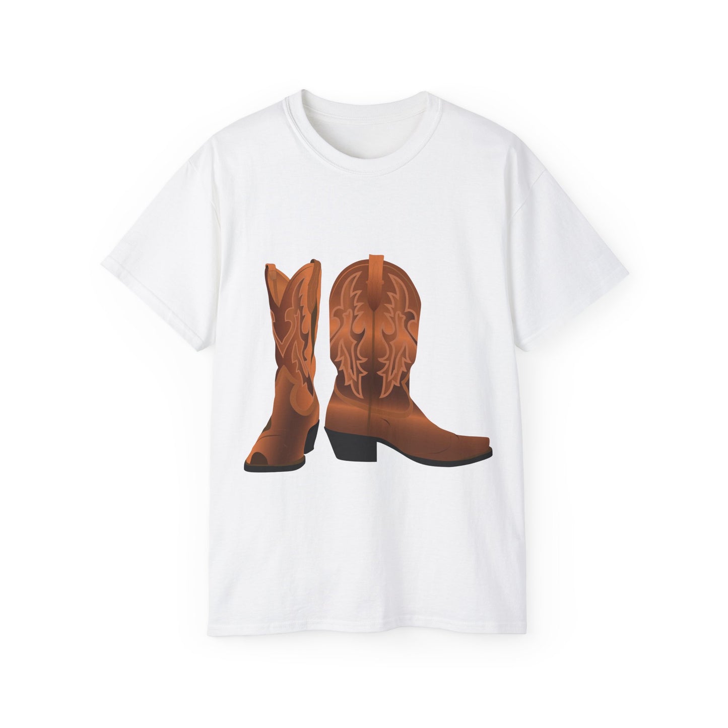 Unisex Ultra Cotton Tee - Rodeo - Cowboy Boots