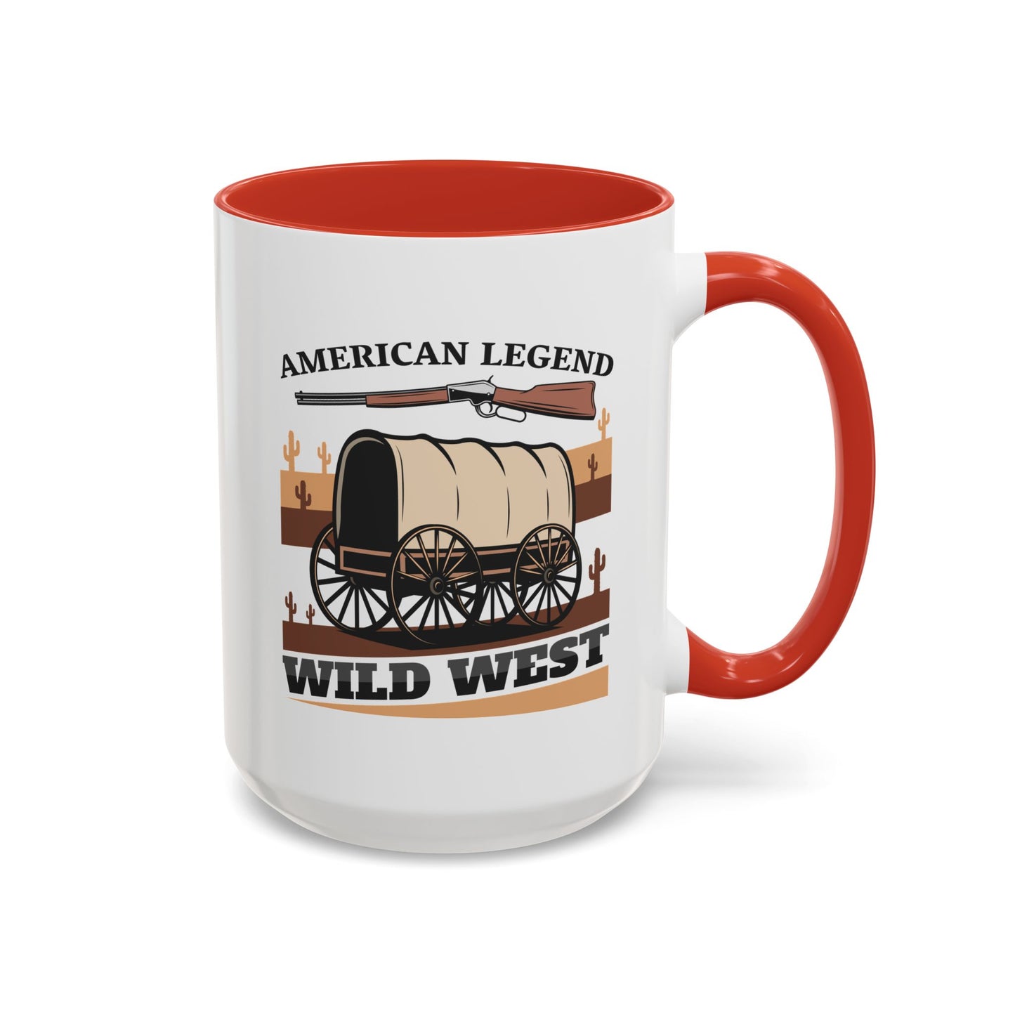 Accent Coffee Mug (11, 15oz) - American Legend - Wild West